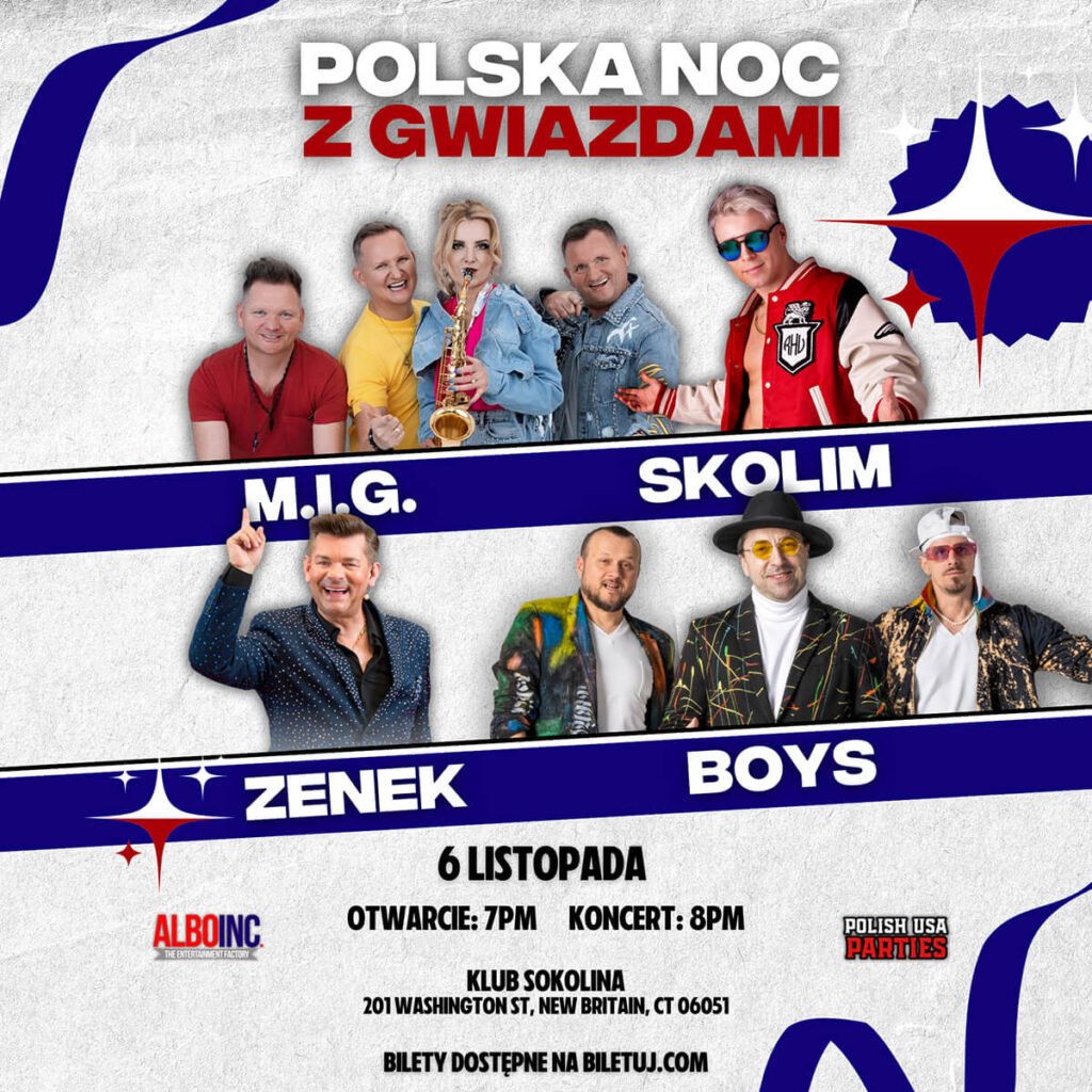 polska noc z gwiazdami new britain